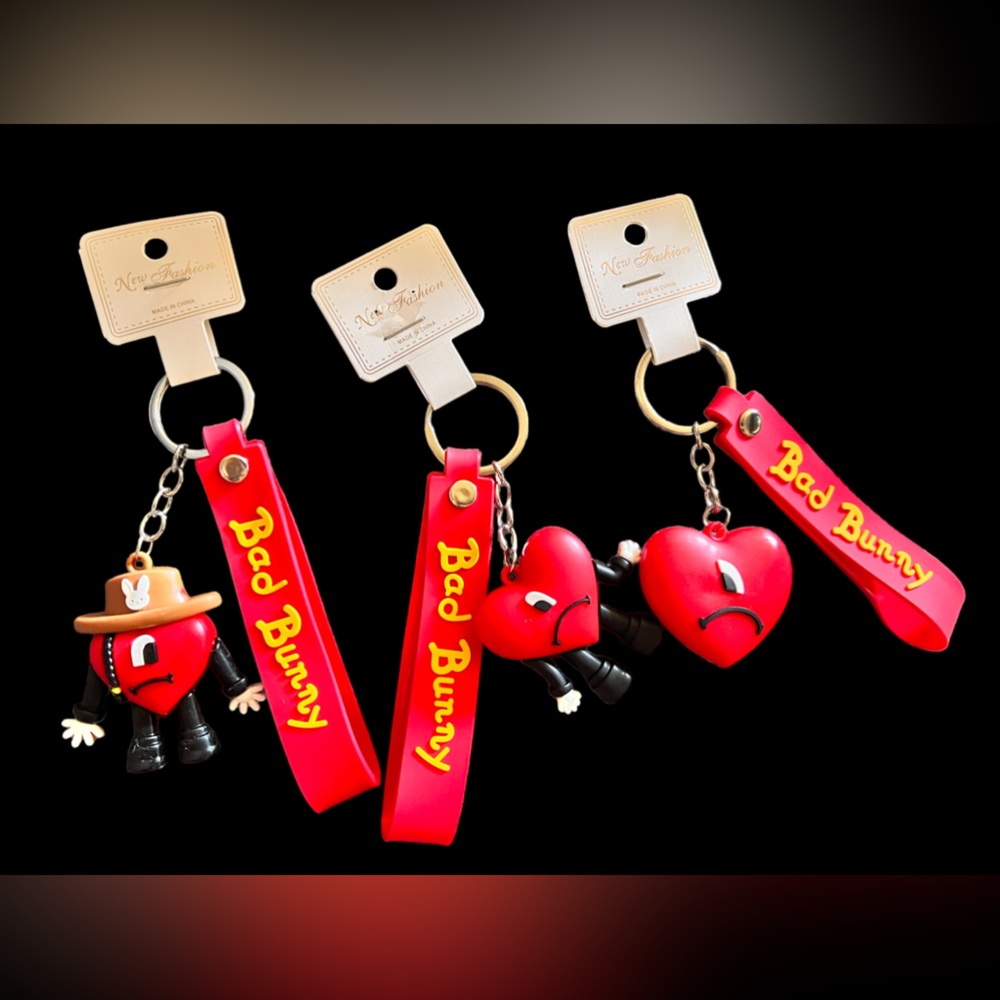 Bad bunny 3D 12pc keychain lot